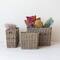 Hello Honey® Natural Rectangular Woven Rattan Nesting Basket Set